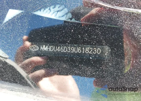 2009 Hyundai Elantra Gls z USA, uszkodzony, nr VIN KMHDU46D39U618230